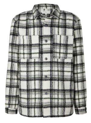 Tom Tailor Denim Overshirt met wollook -1033735