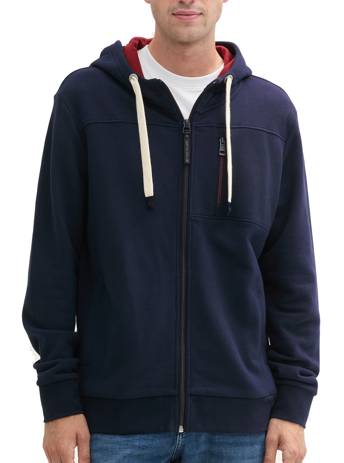 Tom Tailor Sweatvest met Capuchon - 1043281