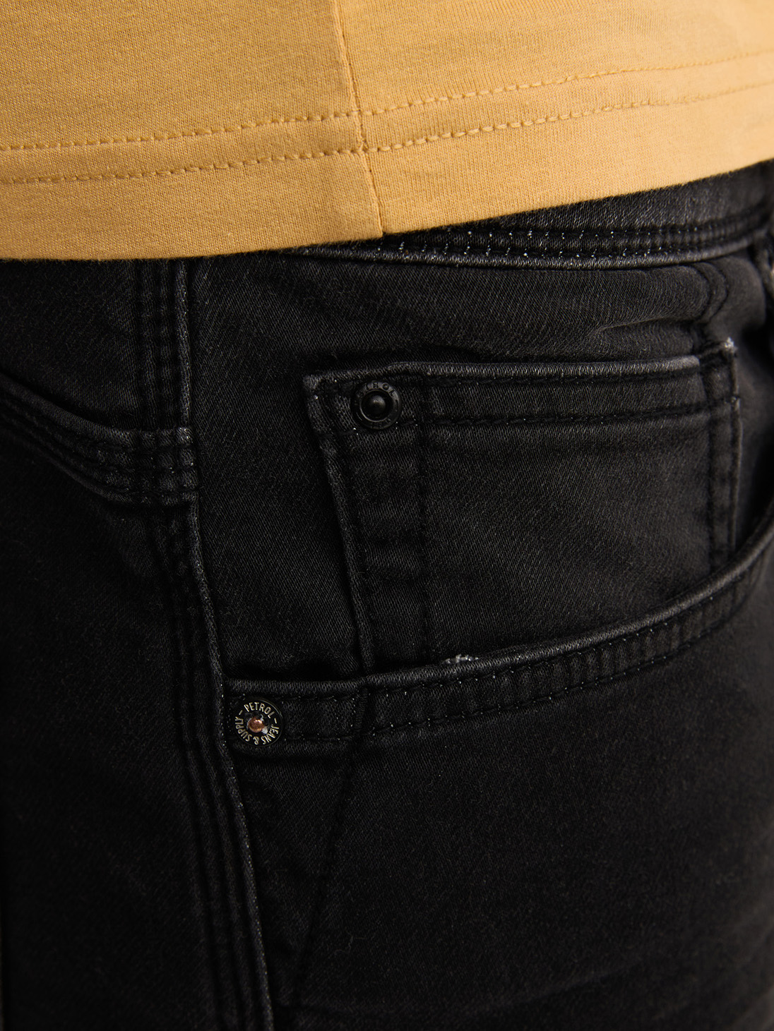 Petrol Industies Slim Fit Jogg Denim short - M-ROS-SHO001 Jackson