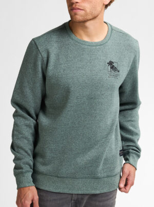 Petrol Ronde hals Heren Sweater - M-3050-SWR309