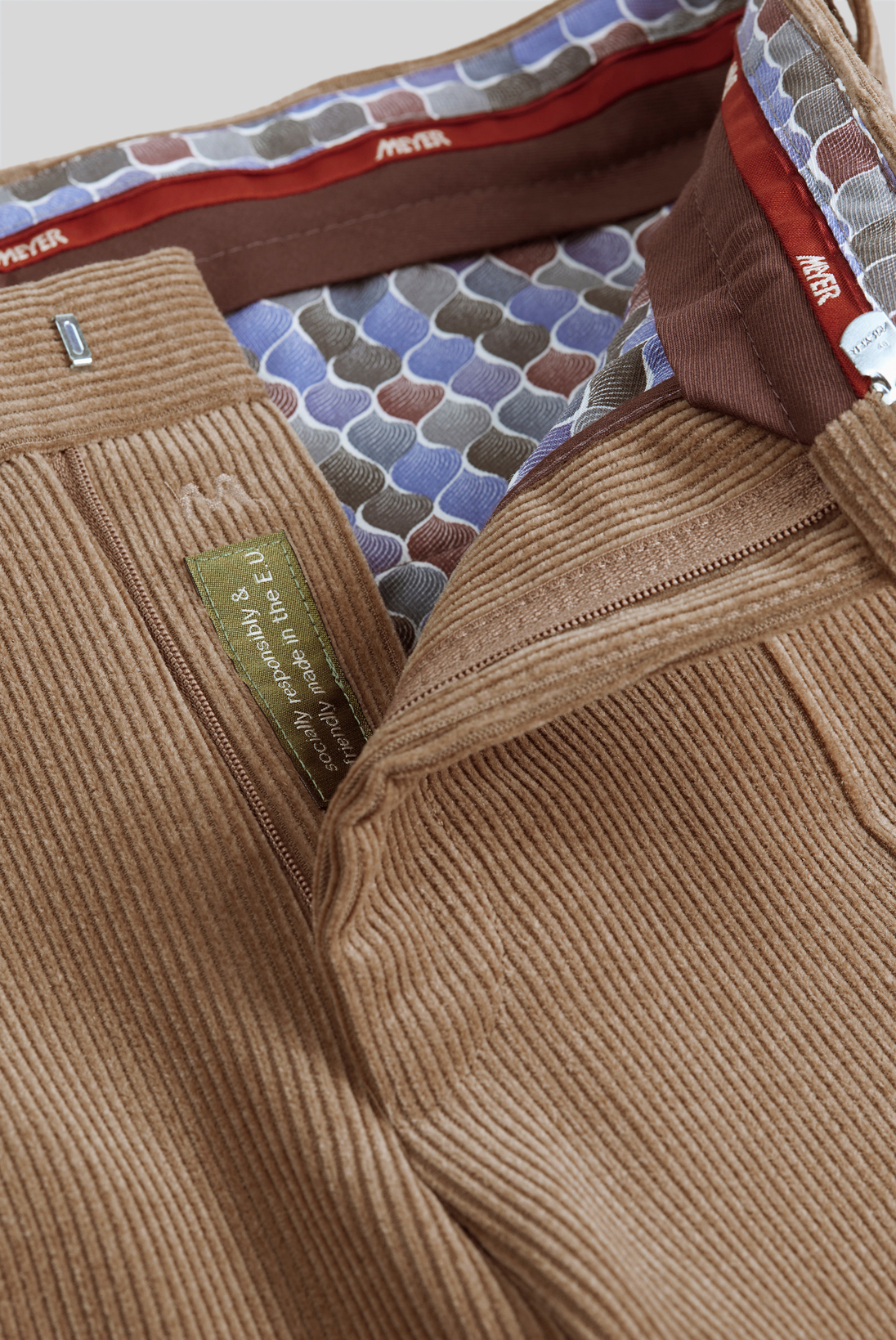 Meyer Klassieke Heren pantalon - Roma-2-390 Wolcorduroy
