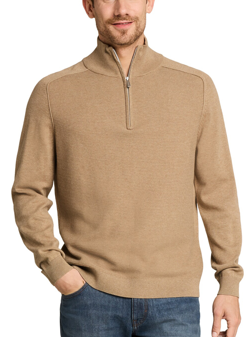 Tom Tailor Basic Heren Half-zip Trui- 1052209