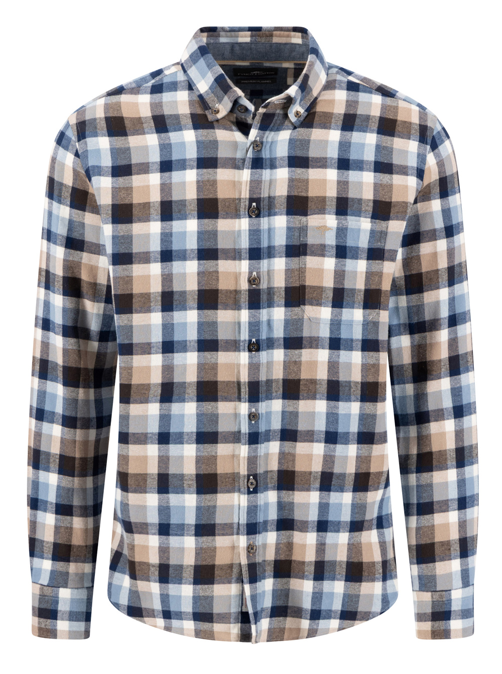 Fynch Hatton Casual Geruit Overhemd - 1610-6310
