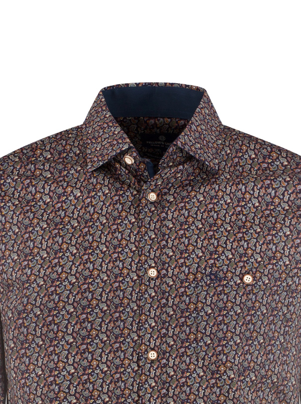 Fellows United Overhemd met Paisley Print - 62.6543