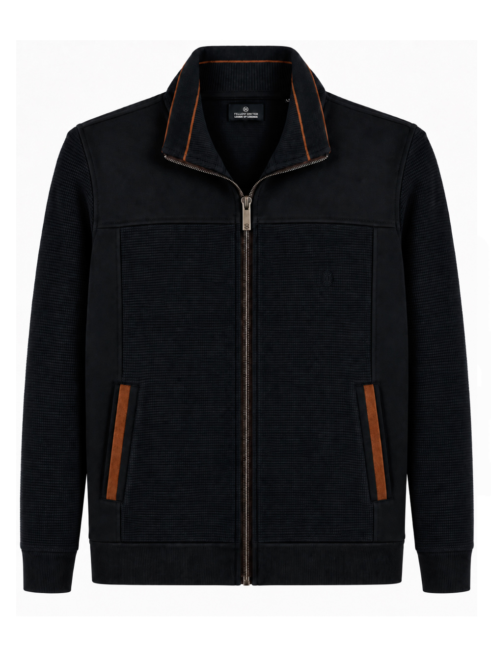 Fellows United Sweatvest met Ritssluiting - 62.2609