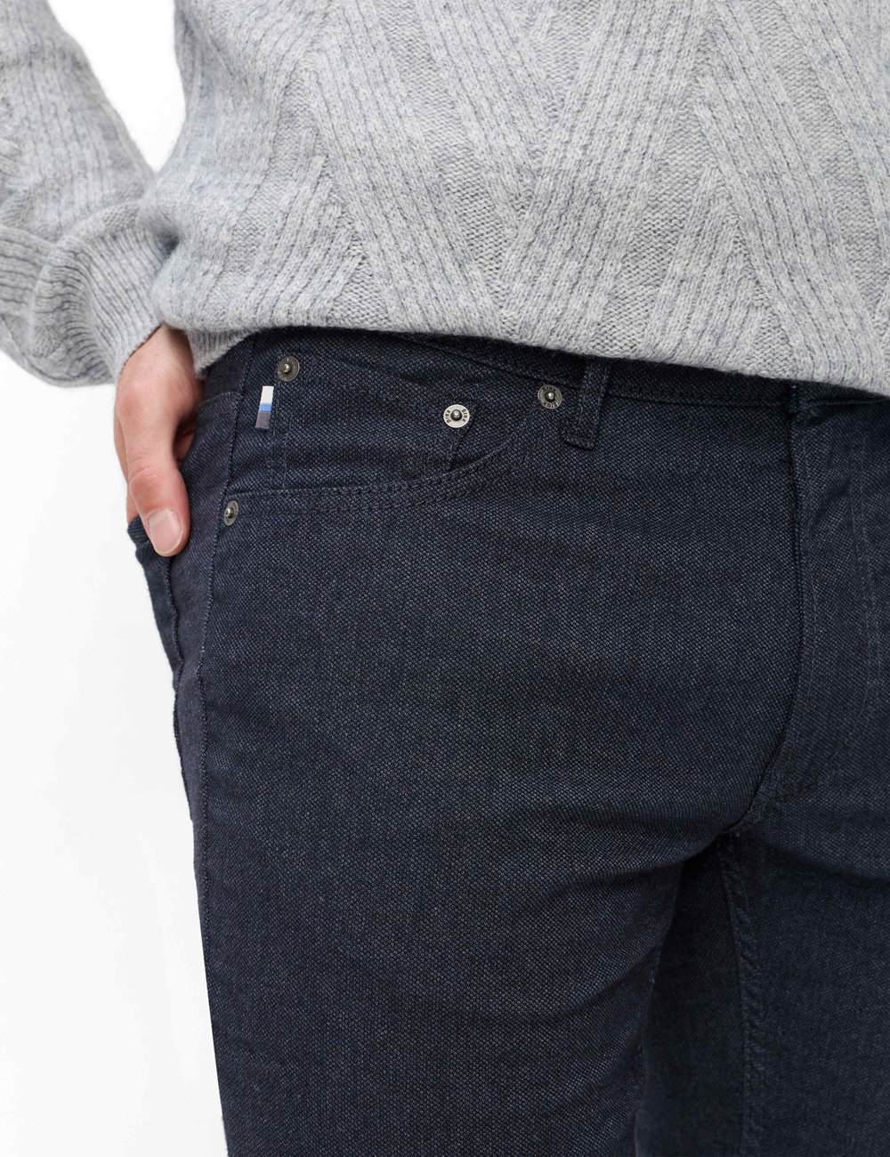 Brax Blauwe Heren Broek - 07-3223 Chuck