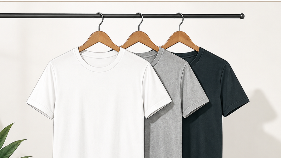 Basic T-shirts heren