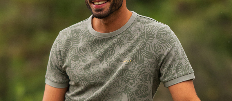 Gebloemde T-shirts