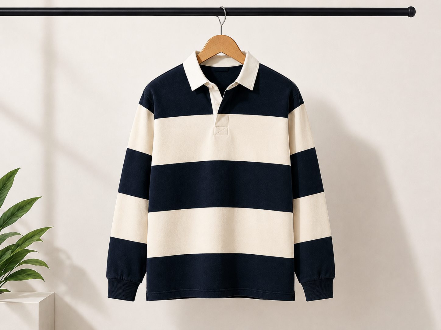 Rugby sweater heren