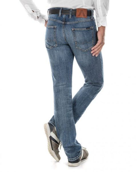 Alberto light Used Jeans - 8939-1896-Pipe