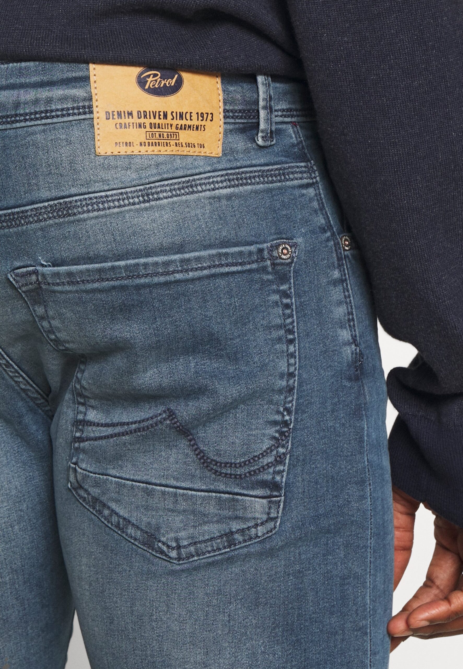 Petrol Industries Slim fit jeans - Seaham Blue Black