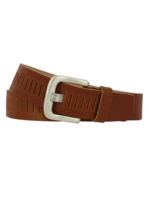 Lederen riem - 4 Cm Sleuf