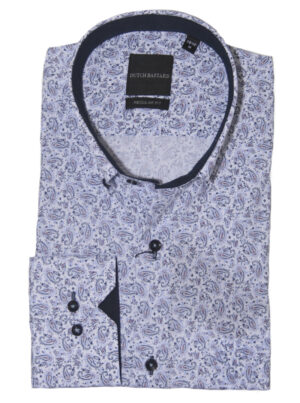 Overhemd subtiel paisley dessin.