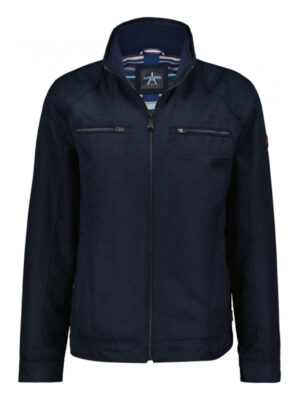 Donders 1860 Donkerblauwe Voorjaarsjas - 21788