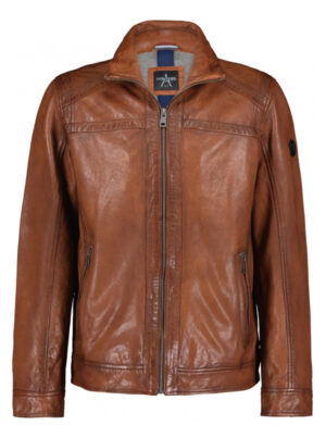 Donders Leren heren jas - 52365