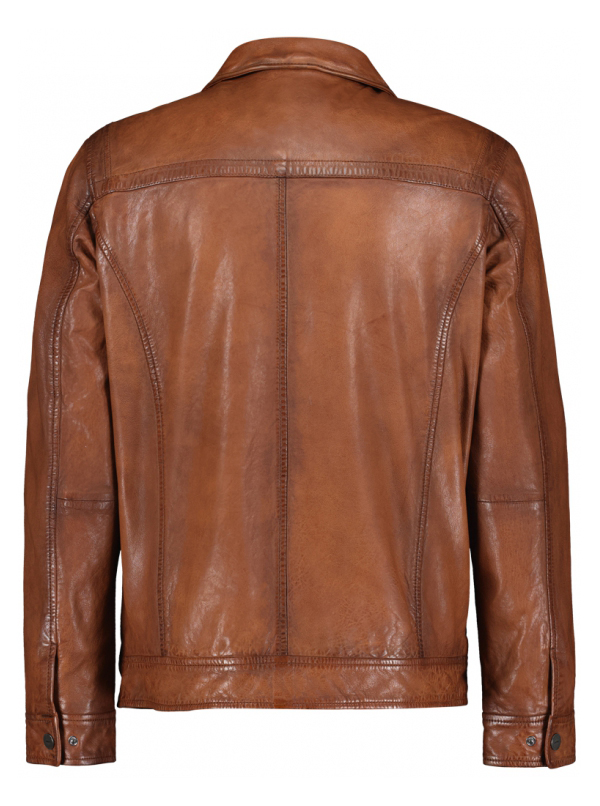 Donders Leren heren jas - 52365