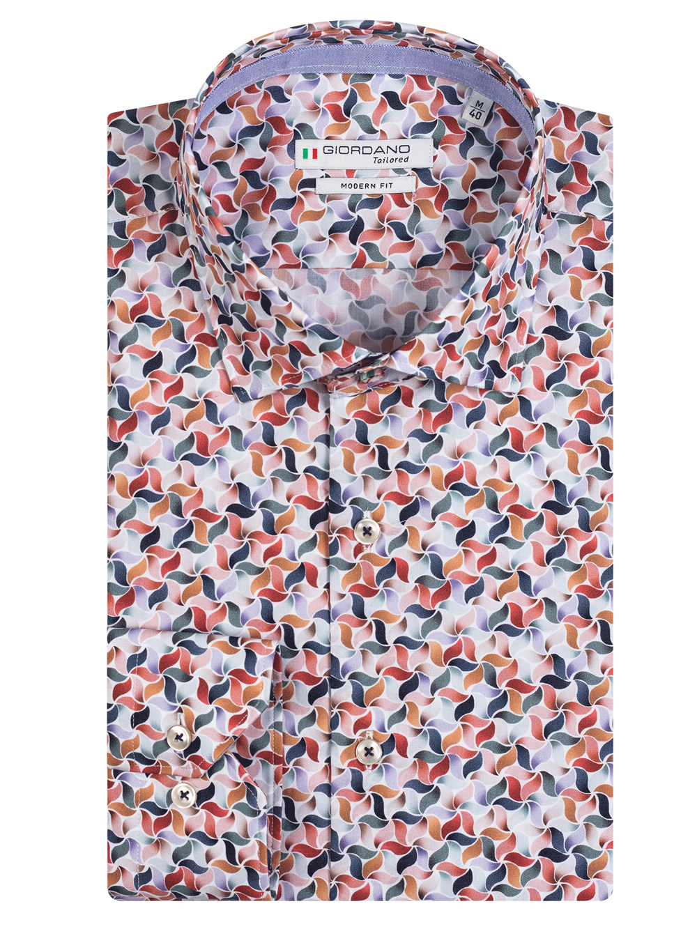 Giordano Tailored Lange mouw overhemd - 317810