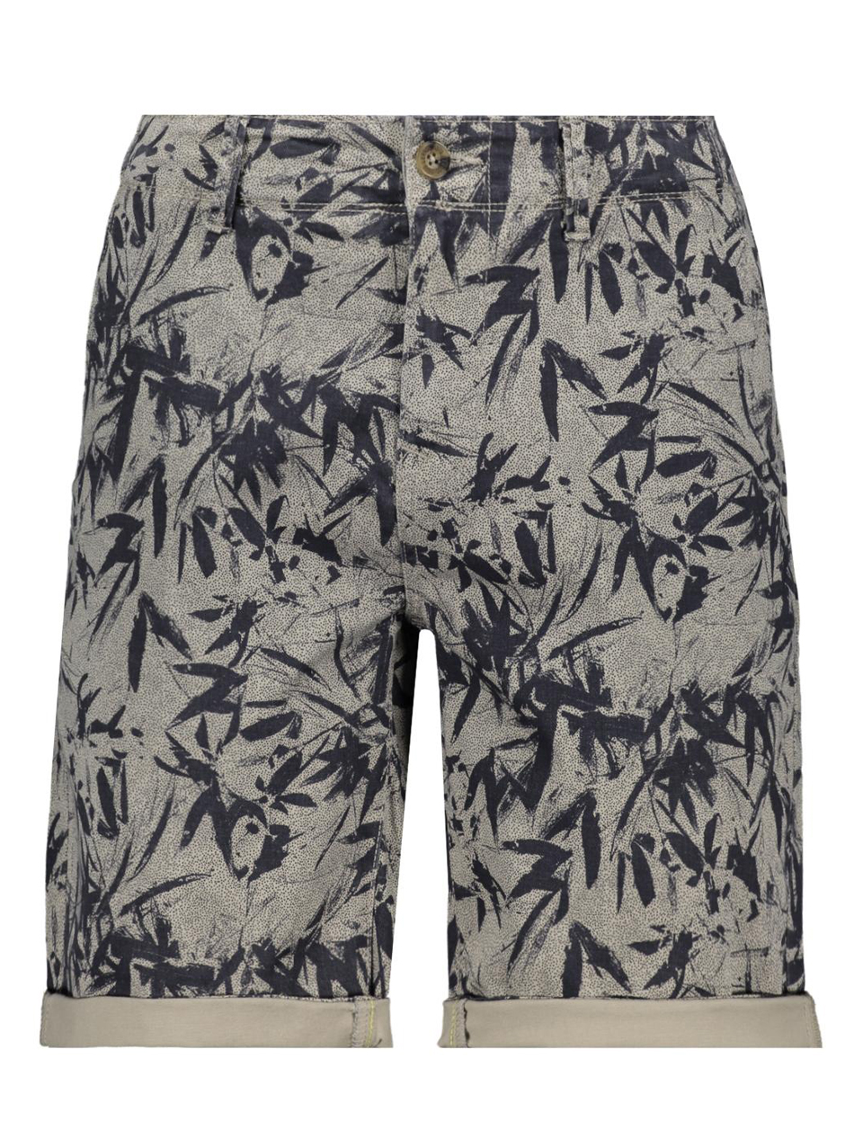 LERROS Gebloemde Chino Short - 2339215