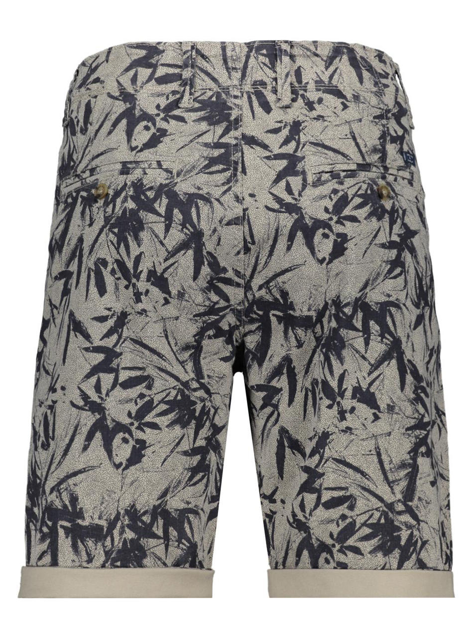LERROS Gebloemde Chino Short - 2339215