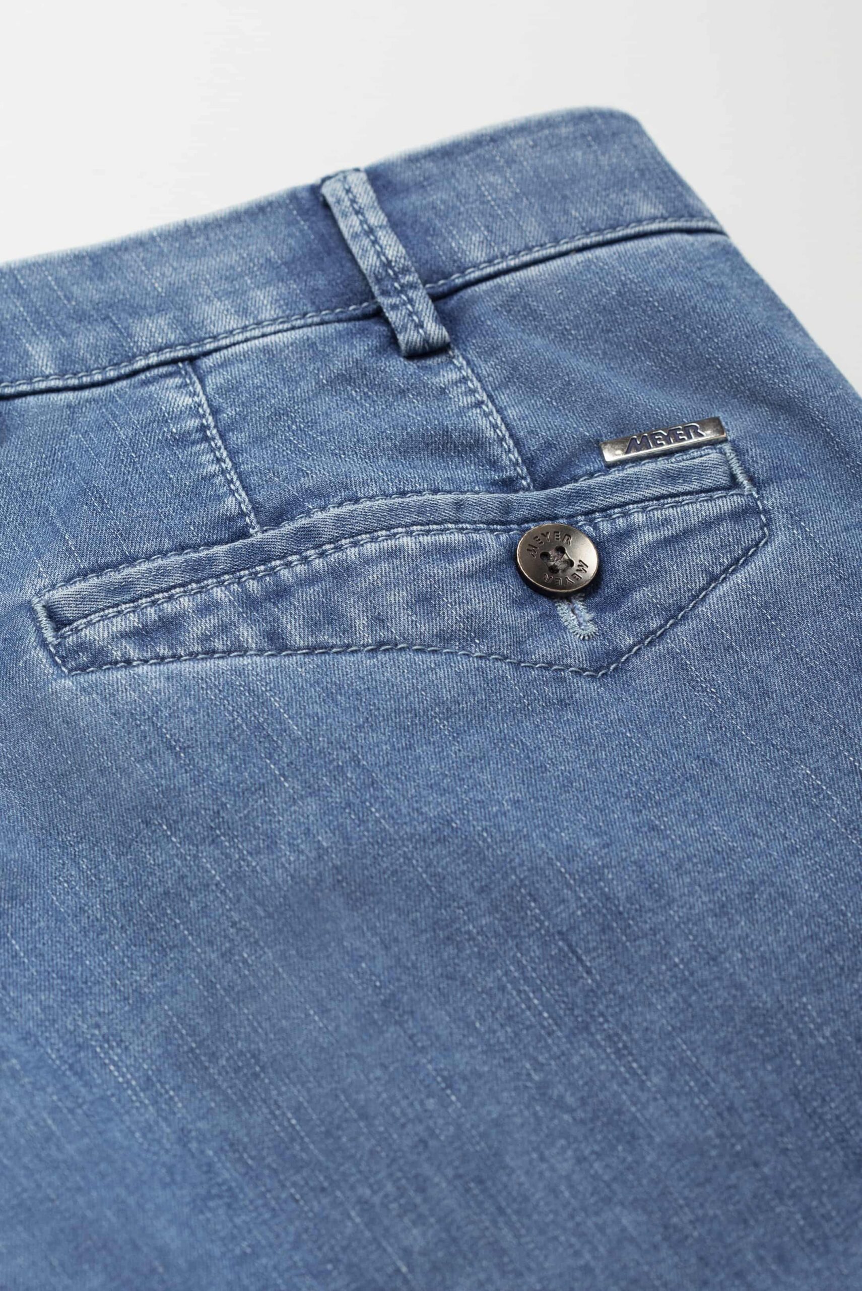 Meyer Blauwe Denim Zomerjeans - Dublin-1-4122