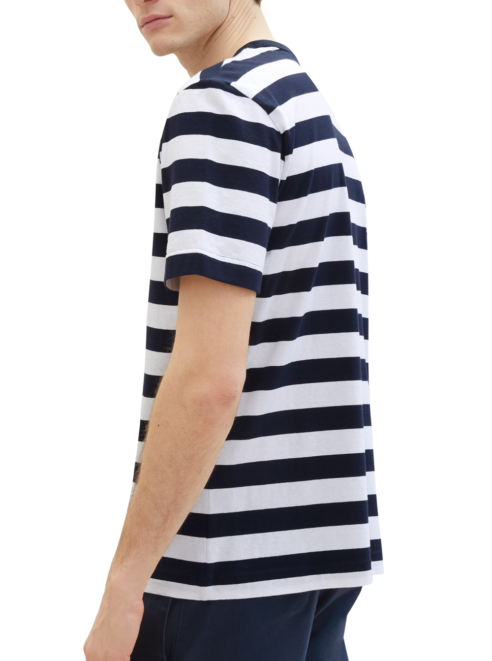 Tom Tailor Gestreept T-shirt ronde hals - 1040900