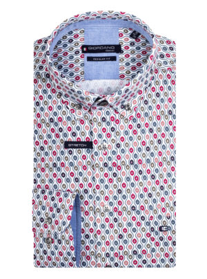 Giordano Jersey Korte Mouw Overhemd - 416044