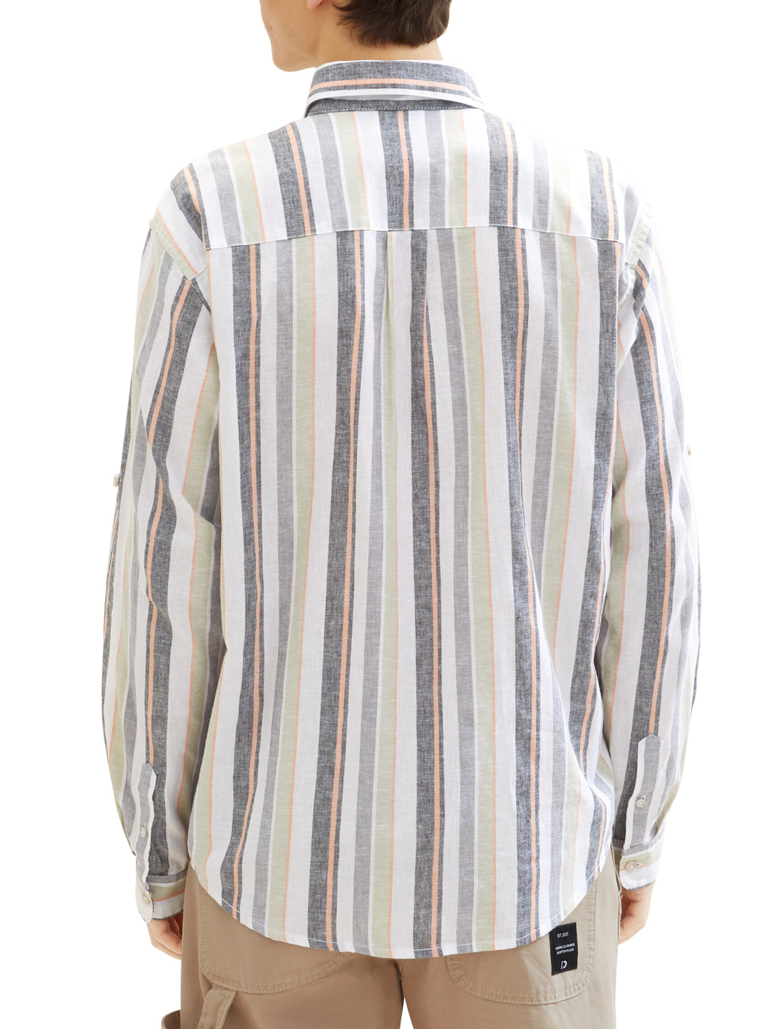 Tom Tailor Denim Linnen Shirt - 1041225