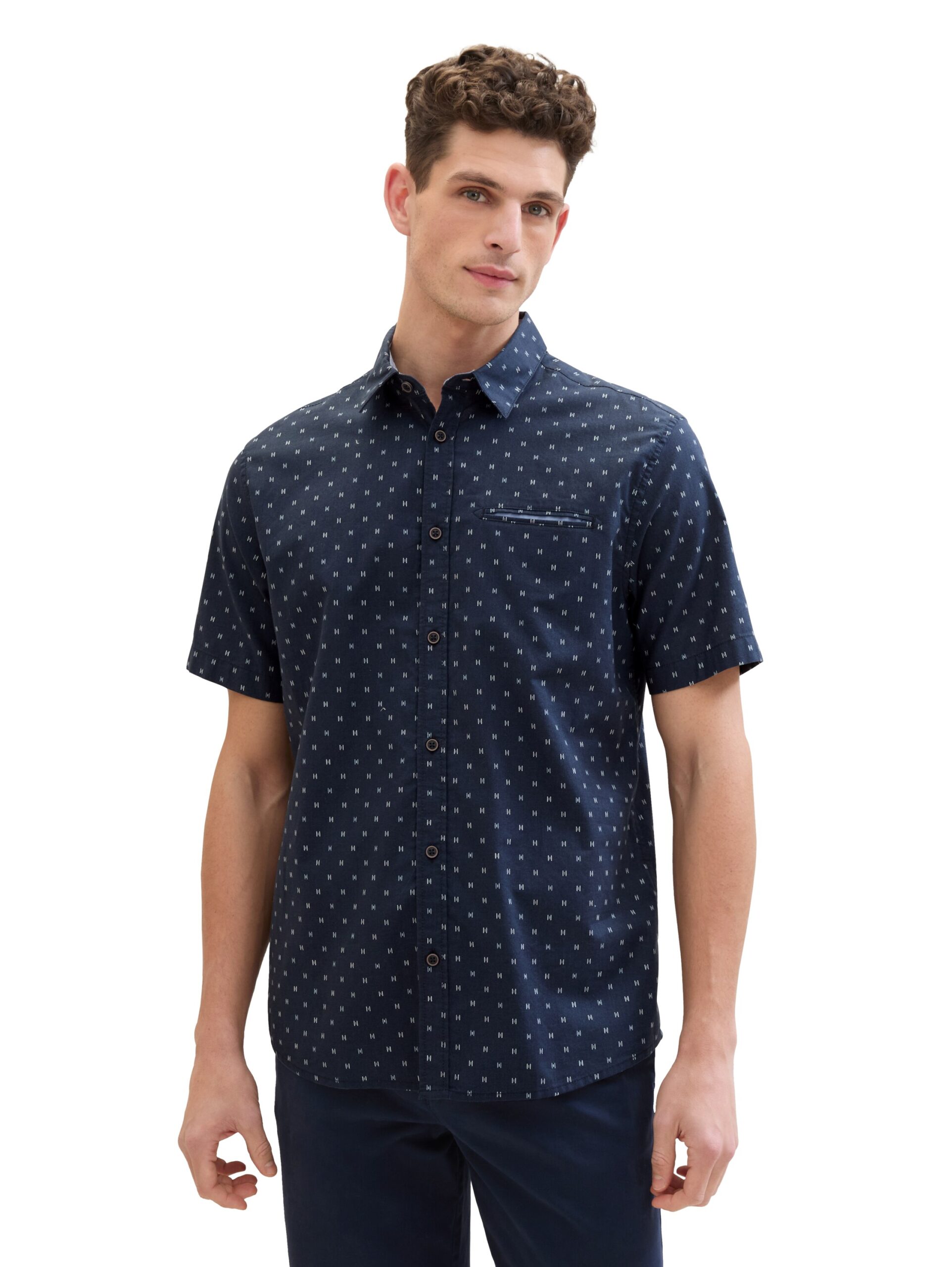 Tom Tailor Korte Mouw shirt - 1040138