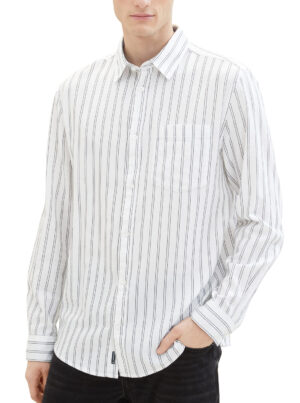 Tom Tailor Gestreept Lange mouw Shirt - 1040135
