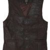 Dekkers Leder Gilet - Mens-vest-sheep