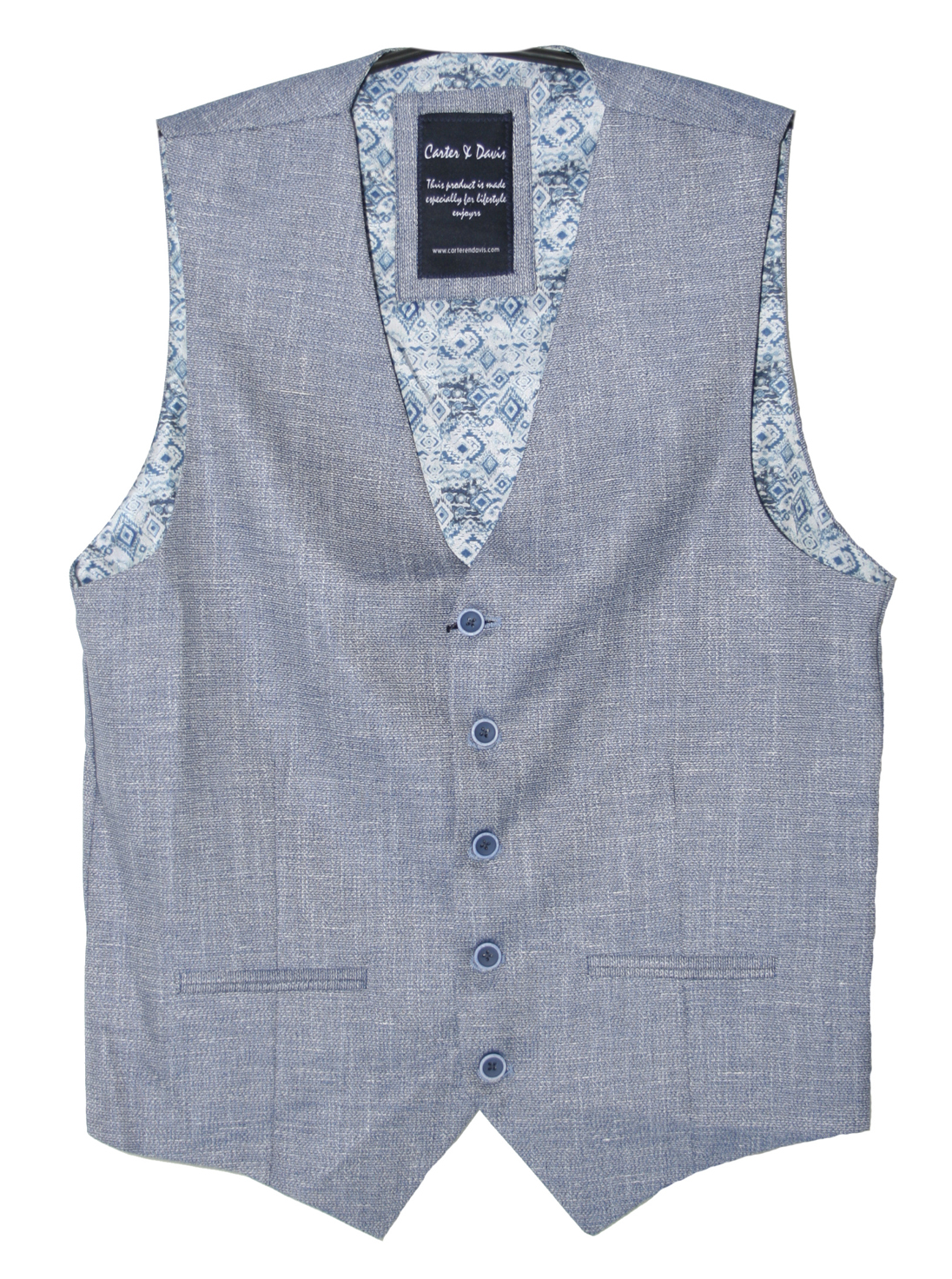 Carter & Davis Heren Gilet - 2649-1420