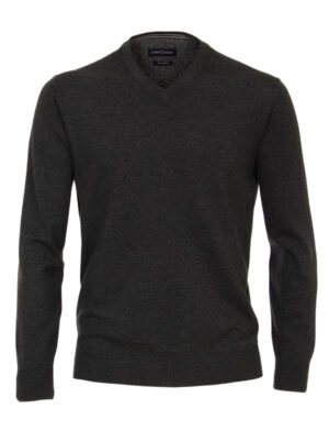 Casa Moda Basic Pullover - 004430 V-hals