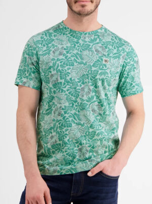 LERROS Gebloemd T-shirt ronde hals - 2453066