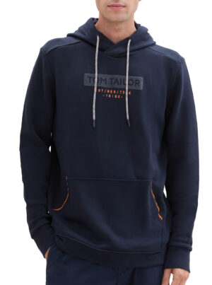 Tom Tailor Hoodie met Logo print - 1043391