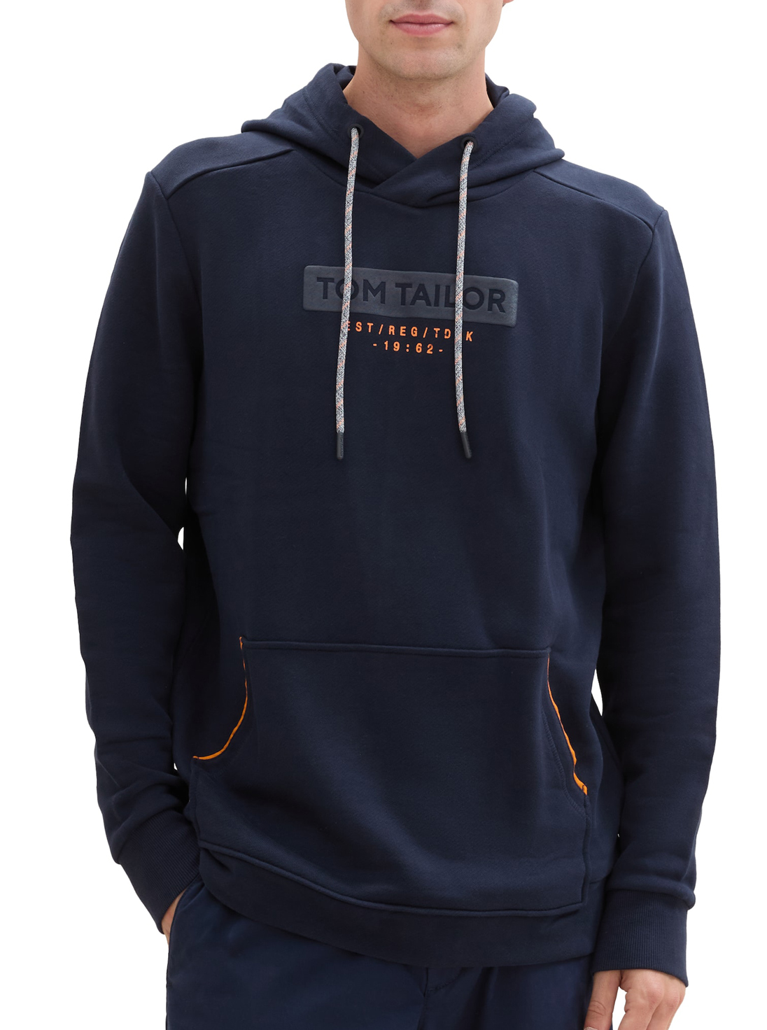 Tom Tailor Hoodie met Logo print - 1043391