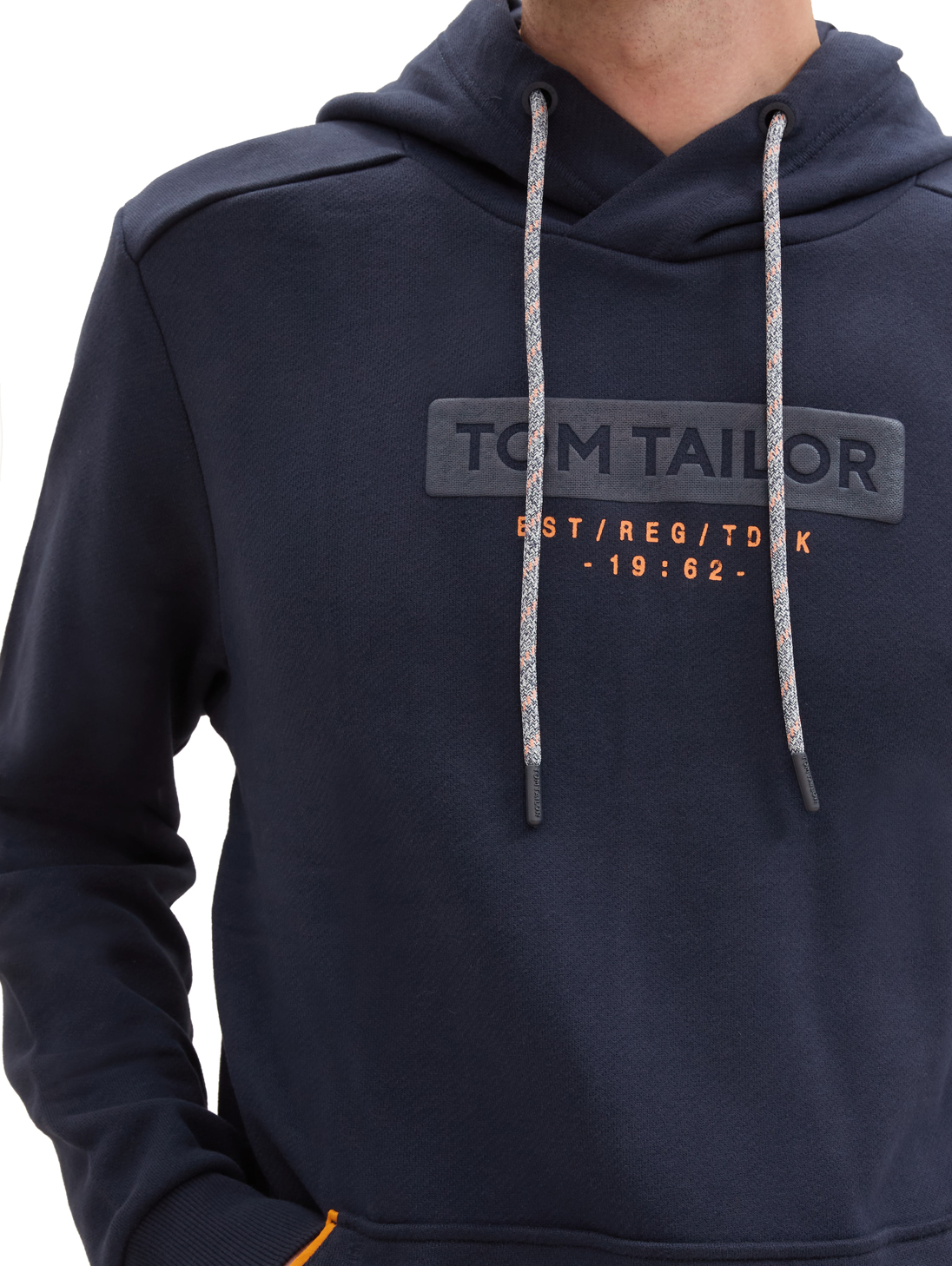 Tom Tailor Hoodie met Logo print - 1043391