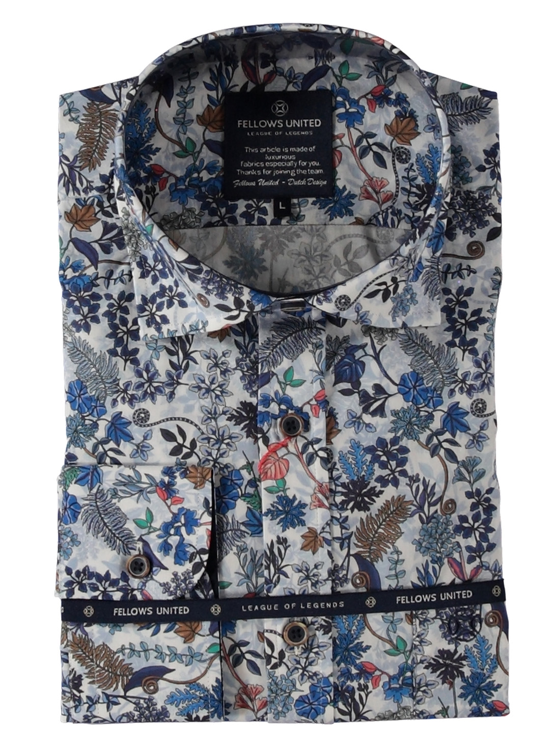 Fellows United Lange mouw Shirt - 42.6501