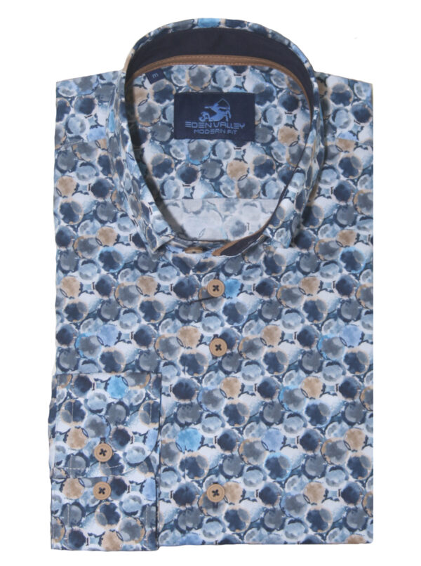 Eden Valley Modern fit Heren Overhemd - 514959-36
