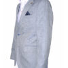 Carter & Davis Blauw Gemeleerd Colbert - 2628-1420