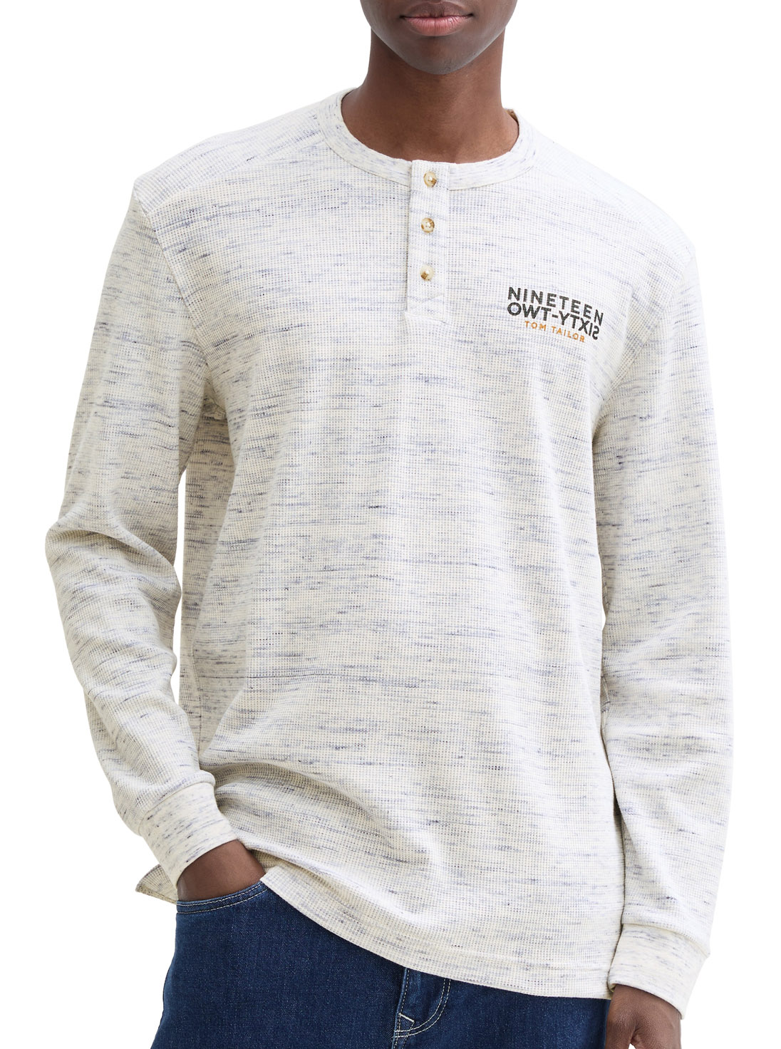 Tom Tailor Henley Longsleeve Shirt - 1043996