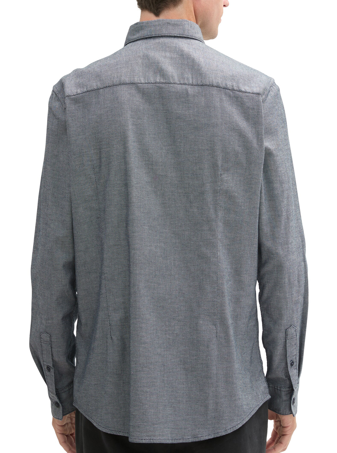 Tom Tailor Shirt met Fijne Structuur - 1043804