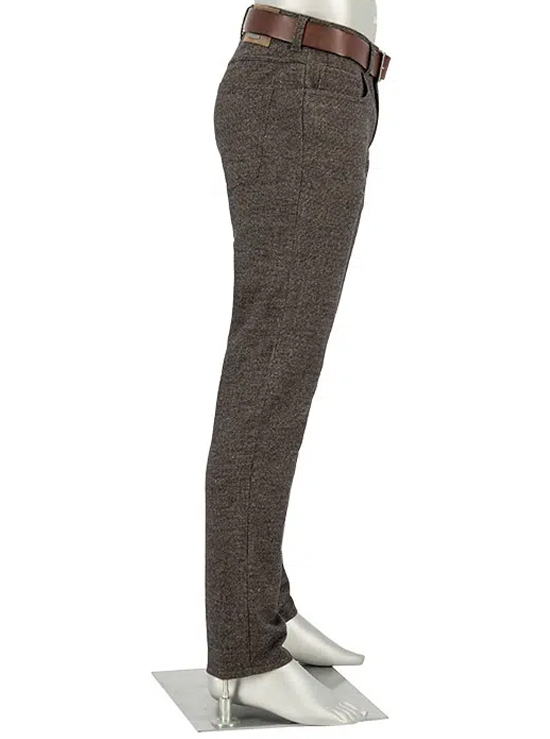 Alberto Fancy Wol Look 5-pocket - 8577-1255-Pipe