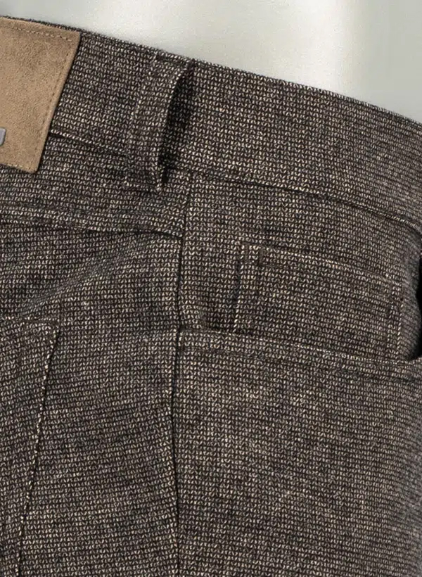 Alberto Fancy Wol Look 5-pocket - 8577-1255-Pipe