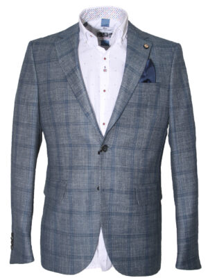 Carter & Davis Heren Geruit Colbert - 2628-1423