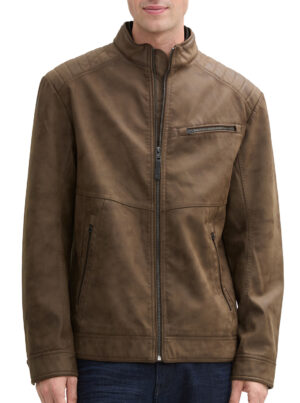 Tom Tailor Fake Suede Leather Jack - 1044633.XX.10