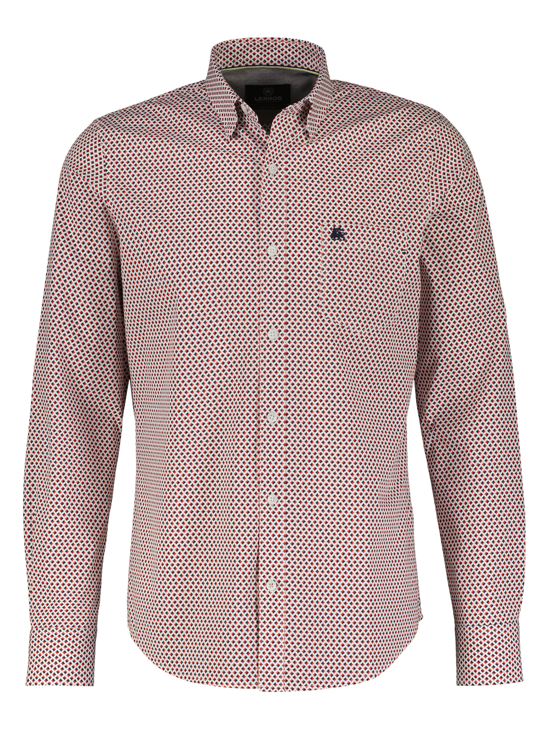 LERROS Casual Stretch shirt Lange mouw - 24D1488
