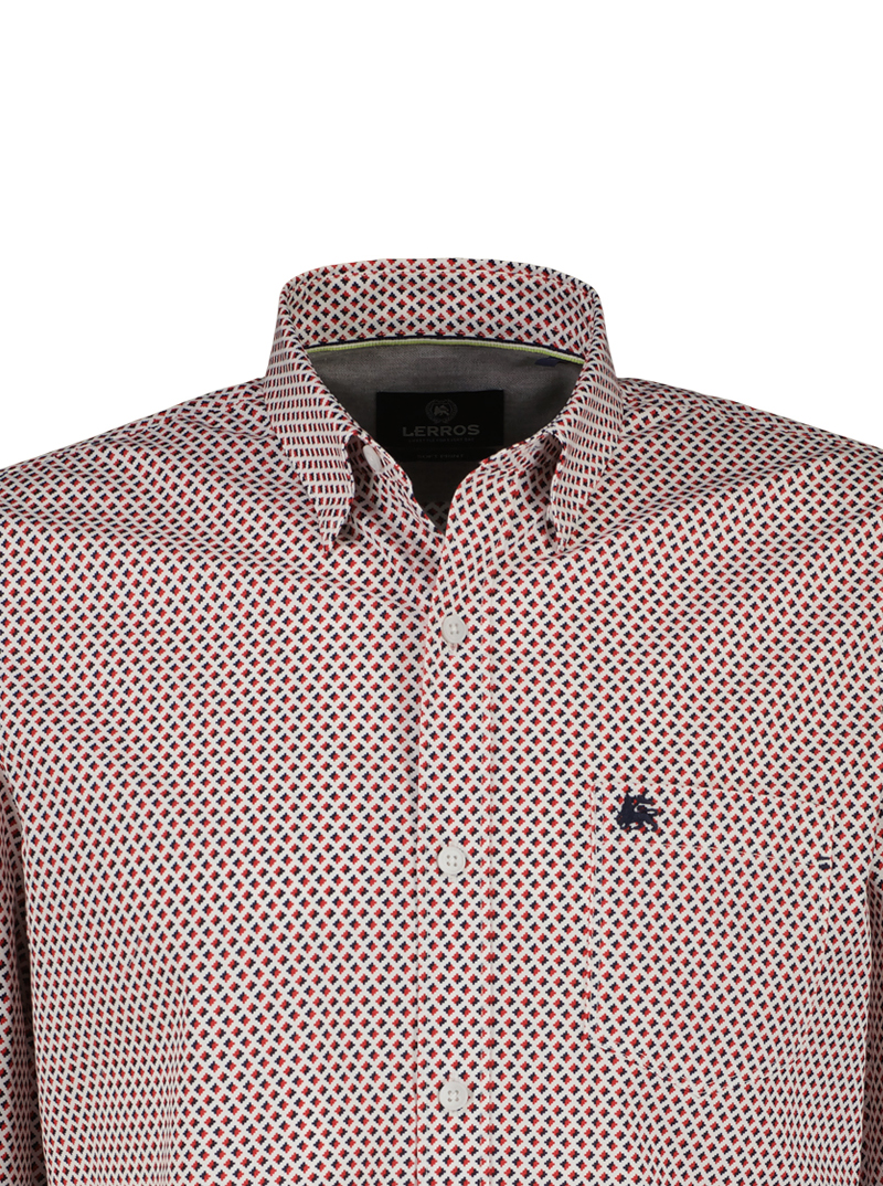 LERROS Casual Stretch shirt Lange mouw - 24D1488