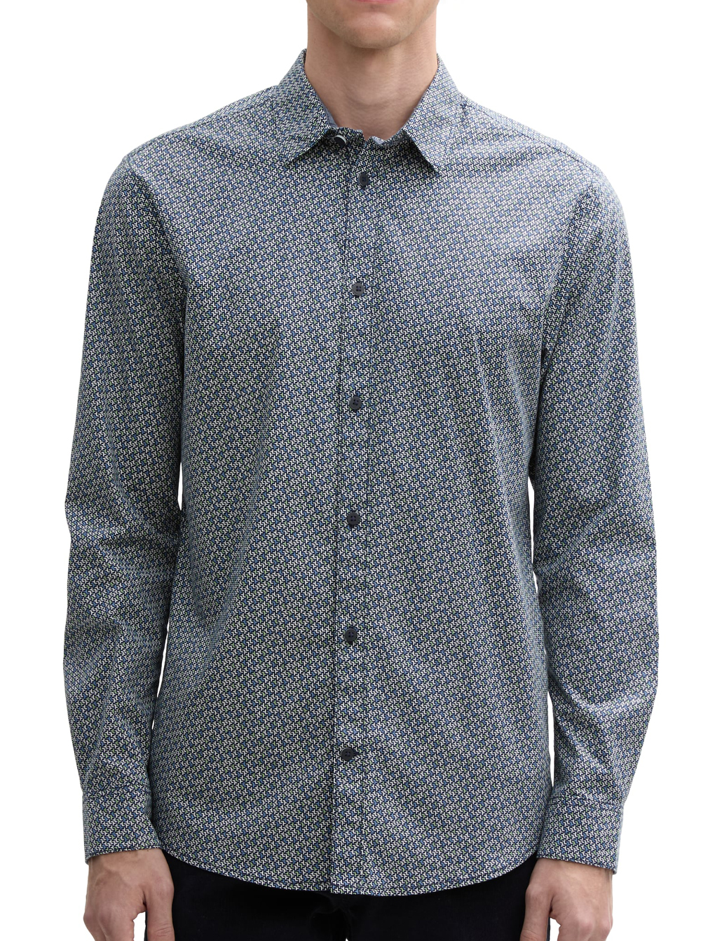Tom Tailor Fitted Stretch Shirt - 1045935