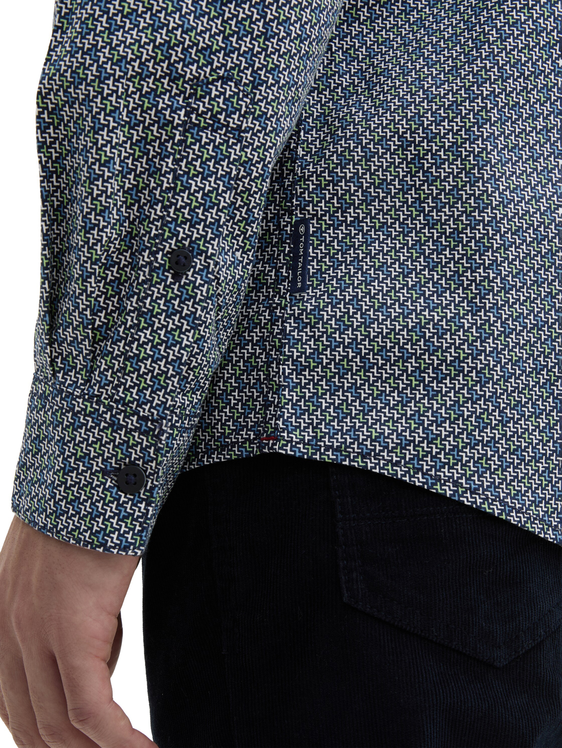 Tom Tailor Fitted Stretch Shirt - 1045935