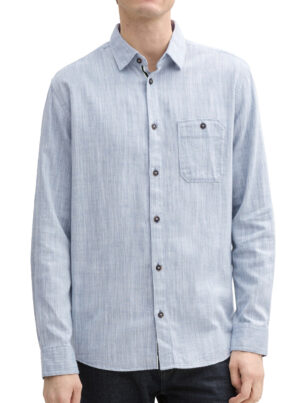 Tom Tailor Katoenen Slubyarn Shirt - 1045078